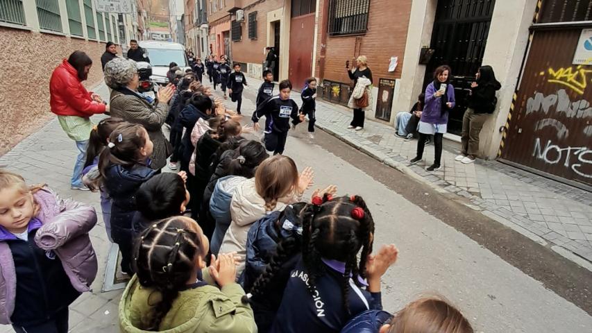 Carrera solidaria en el colegio Asunción de Vallecas a favor de Manos Unidas 2026