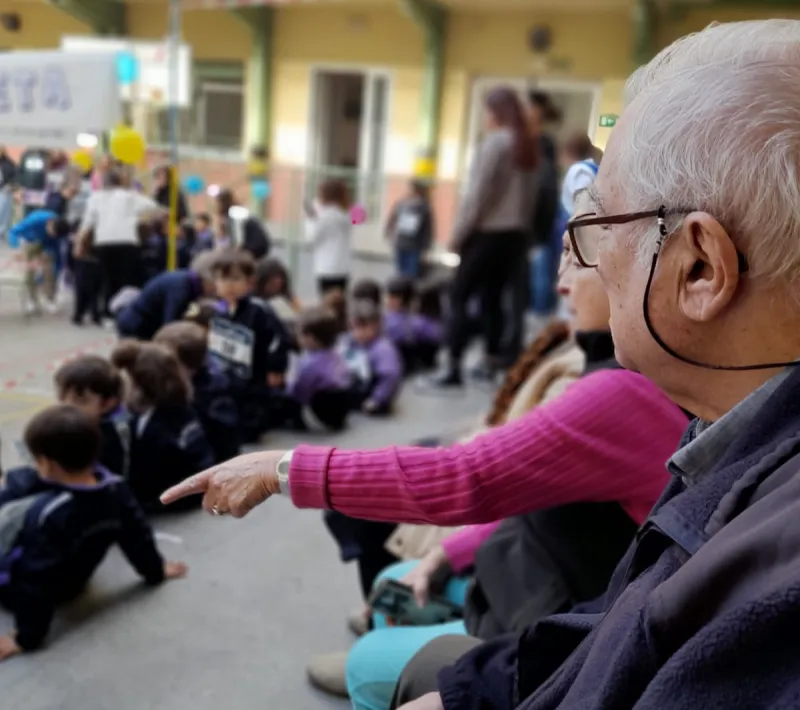 Carrera solidaria en el colegio Asunción de Vallecas a favor de Manos Unidas