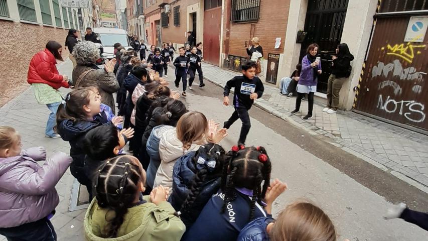 Carrera solidaria en el colegio Asunción de Vallecas a favor de Manos Unidas 2026