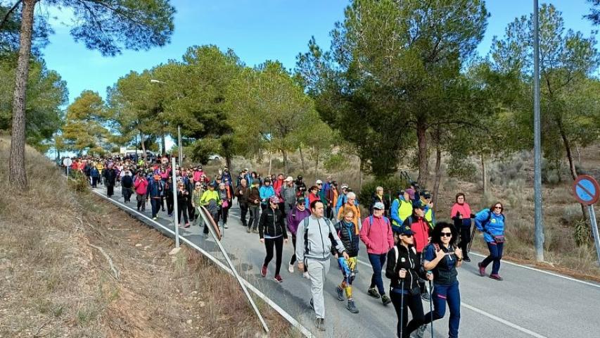 Gran Éxito de la marcha solidaria "Santomera camina con Manos Unidas".