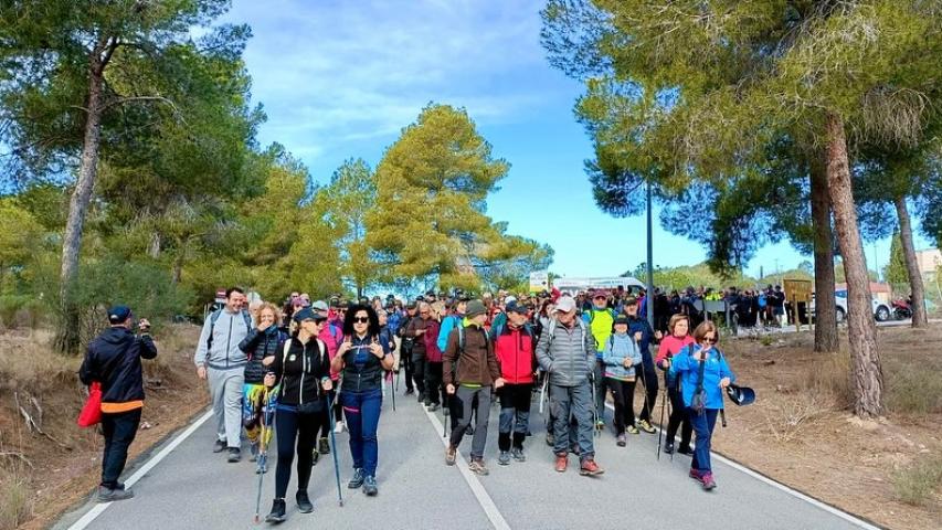 Gran Éxito de la marcha solidaria "Santomera camina con Manos Unidas".