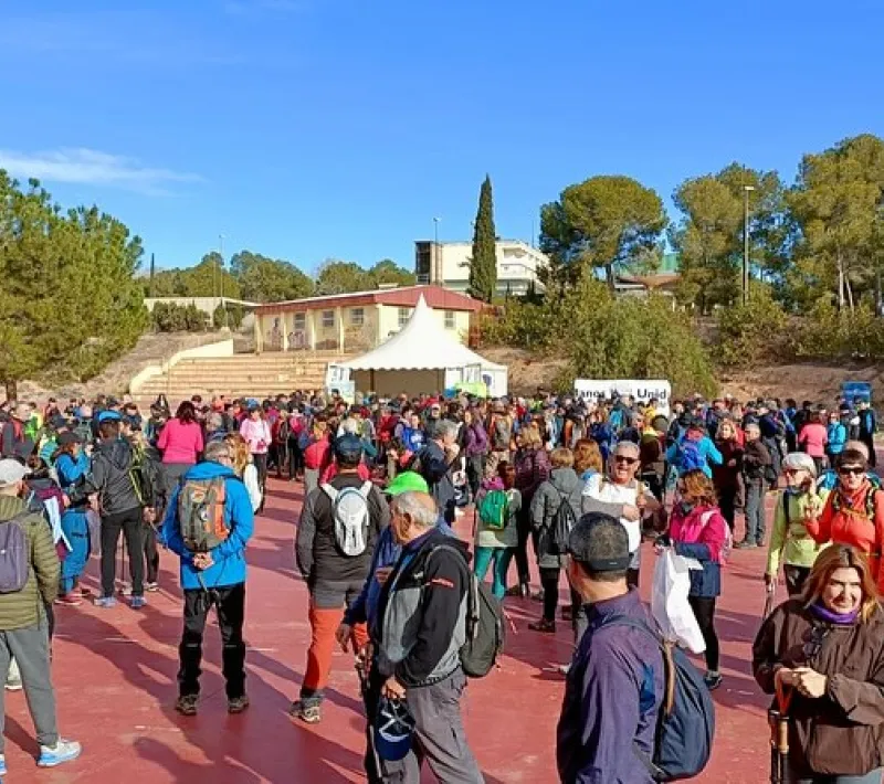 Gran Éxito de la marcha solidaria "Santomera camina con Manos Unidas".