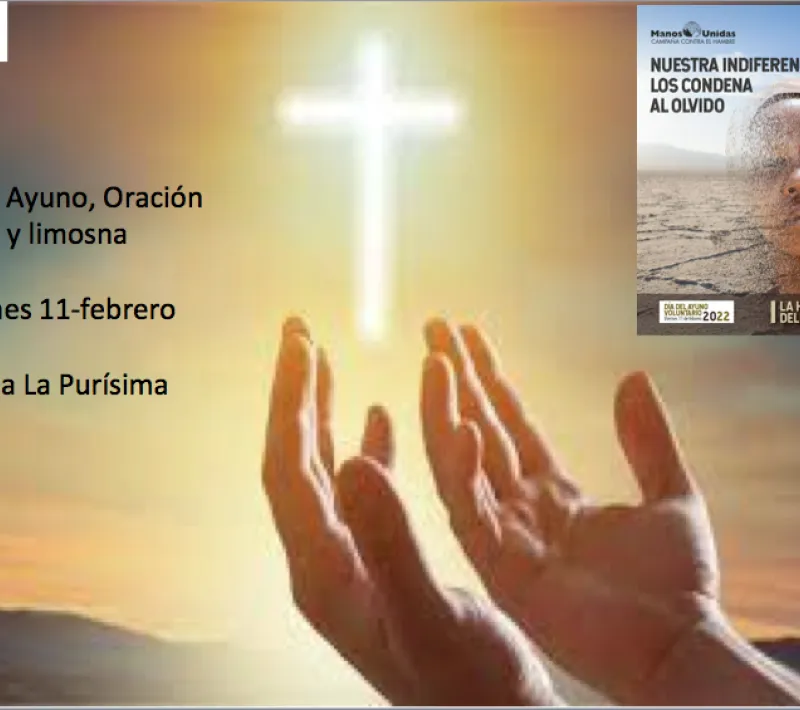 cartel 10 h. oracion