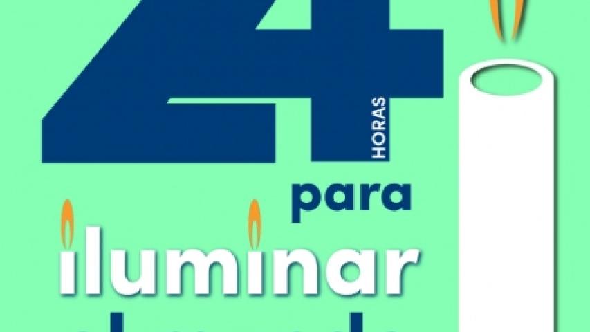 cartel 24 horas manos unidas 2020