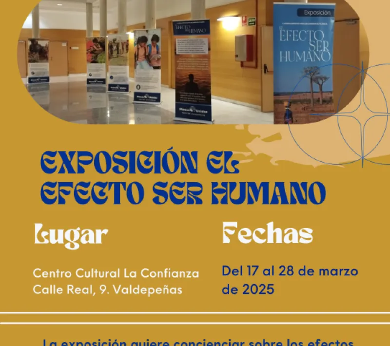 cartel exposicion efecto ser humano 1