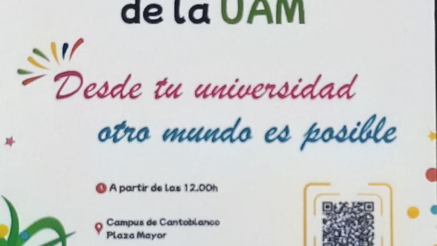 Cartel de la Feria de Voluntariado de la UAM 2026