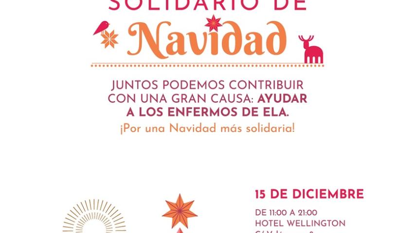 Cartel del Mercadillo Solidario Mapfre 2024
