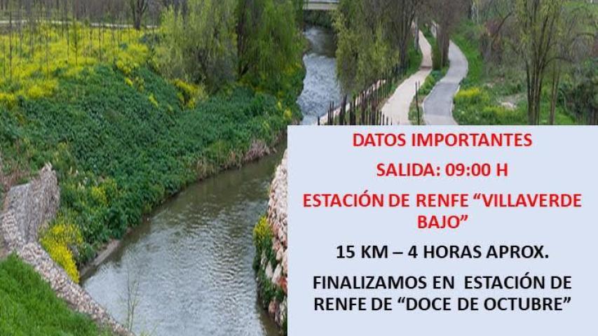 Cartel de la II Salida Senderista CDEI del Arzobispado de Madrid