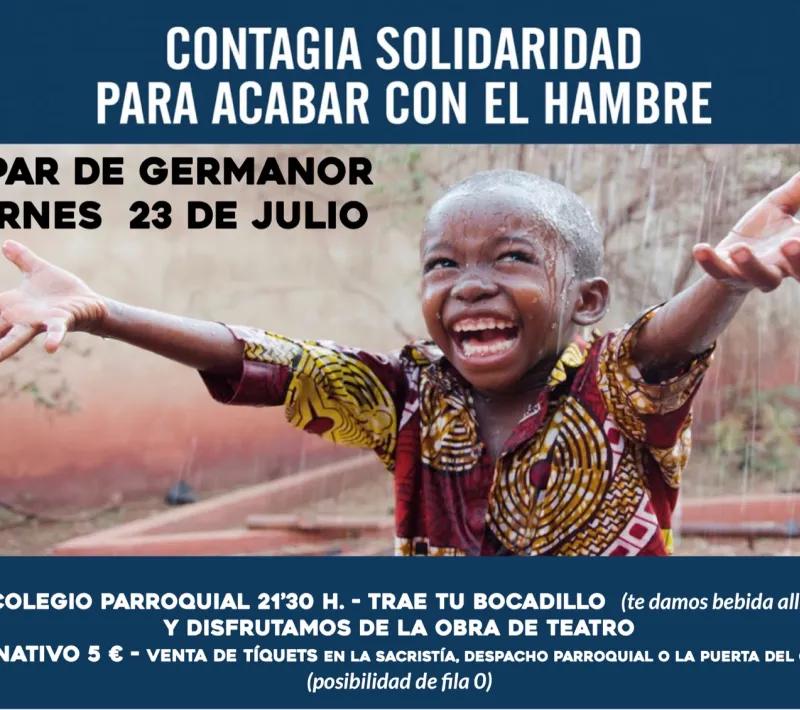 Cartel de la cena de hermandad de Canals.