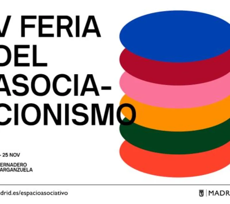 cartel v feria del asociacionismo de madrid mu23