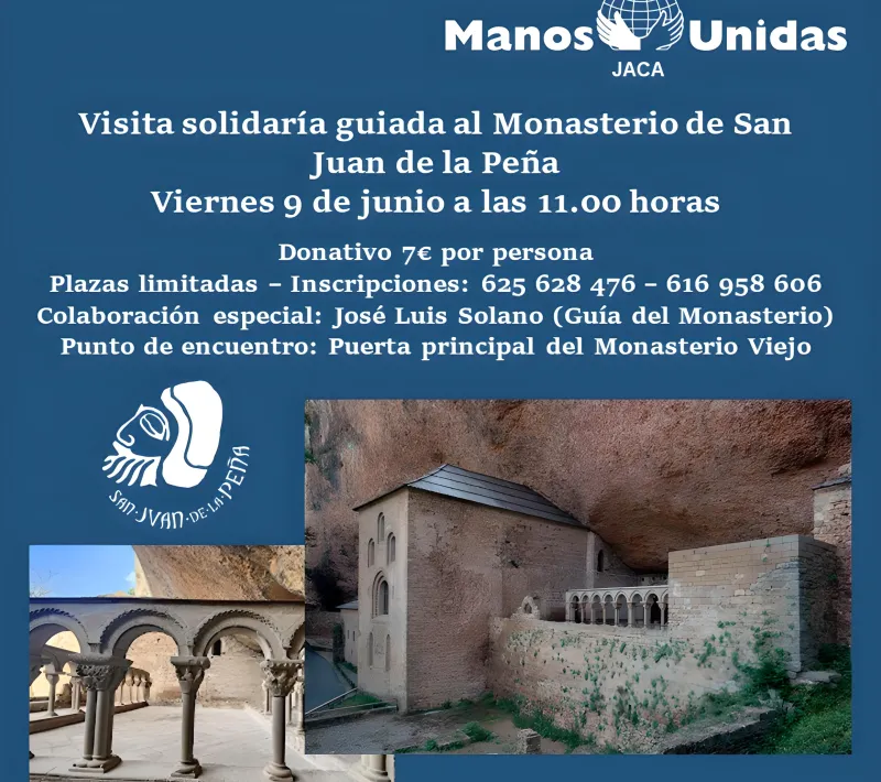 cartel visita monasterio imprenta