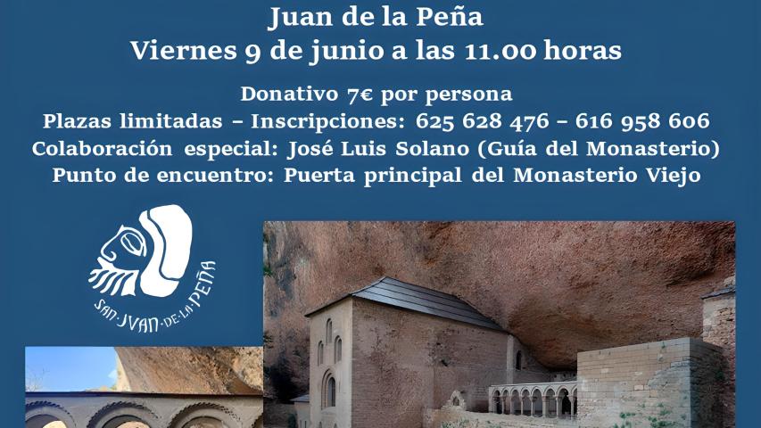cartel visita monasterio imprenta
