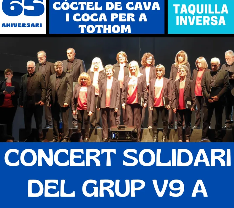 cartell del concert