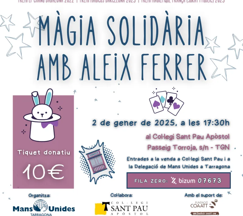 cartell magia quadrat