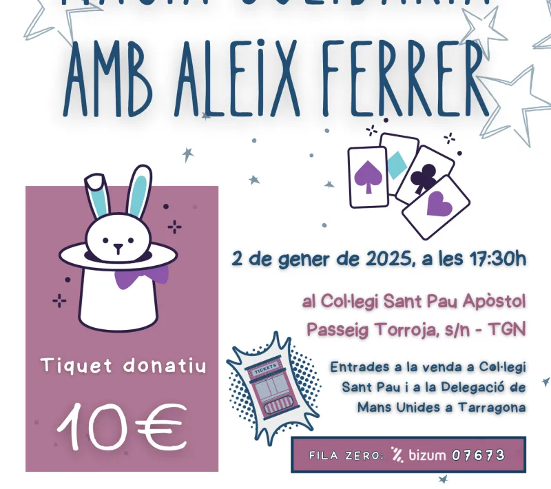 cartell magia solidaria