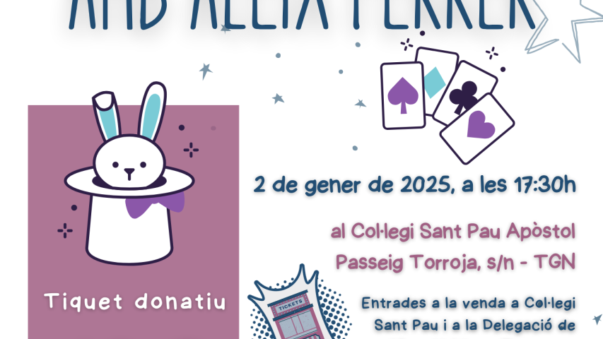 cartell magia solidaria