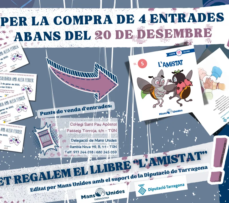 cartell promo entrades i llibre