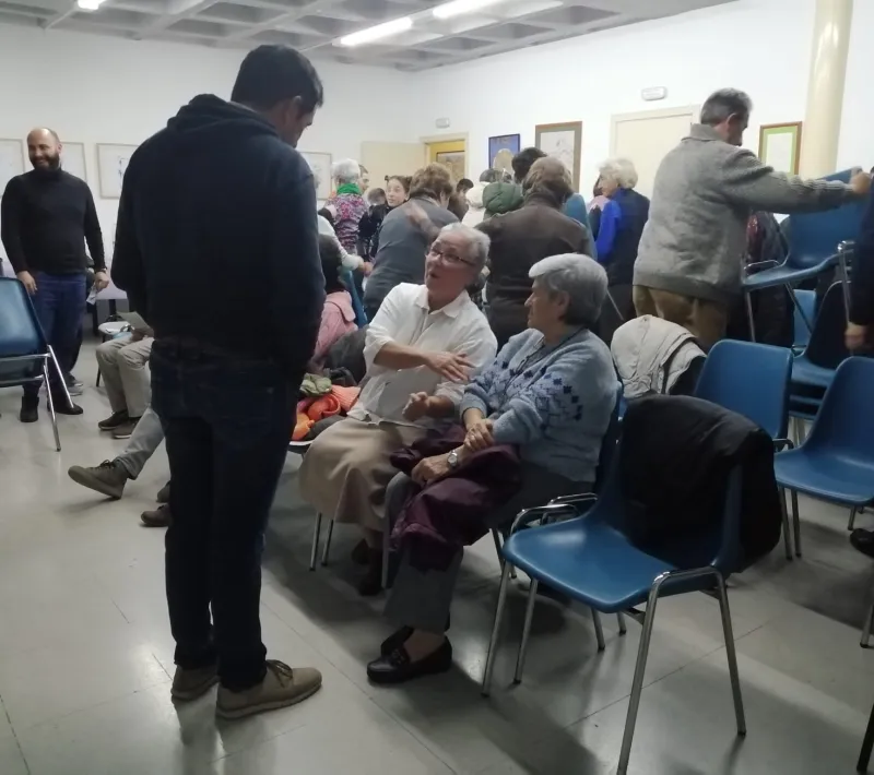 Cena del Hambre 2024 en la parroquia de Sta. María de la Fe