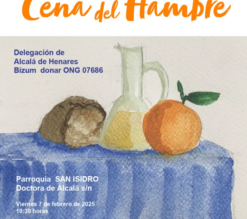 cena del hambre2025 sisidro