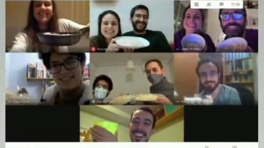 Cartel de la Cena del Hambre 2021 en el colegio SAFA de Madrid