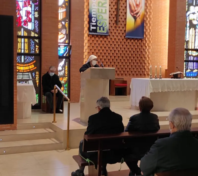 Cena del Hambre 2021 en la parroquia de Ntra. Sra. de las Fuentes de Madrid