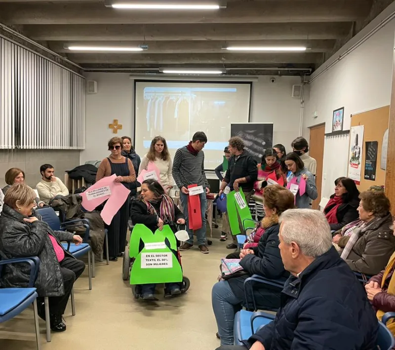 Cena del Hambre 2023 en la parroquia Santa Ana y la Esperanza