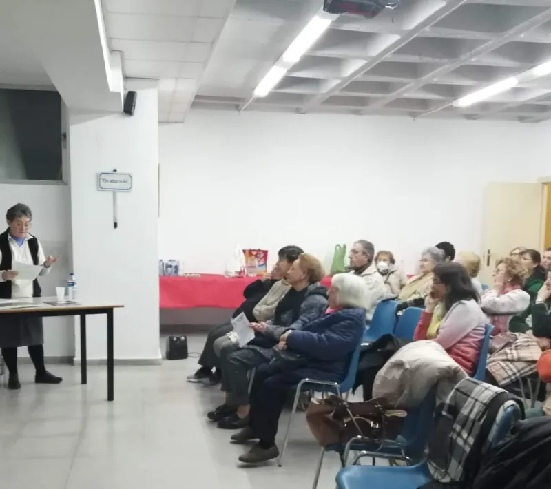 Cena del hambre 2022 en la parroquia de Sta. María de la Fe