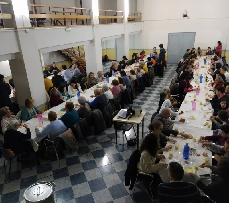 Cena del Hambre en la parroquia de Ntra. Sra. de Atocha