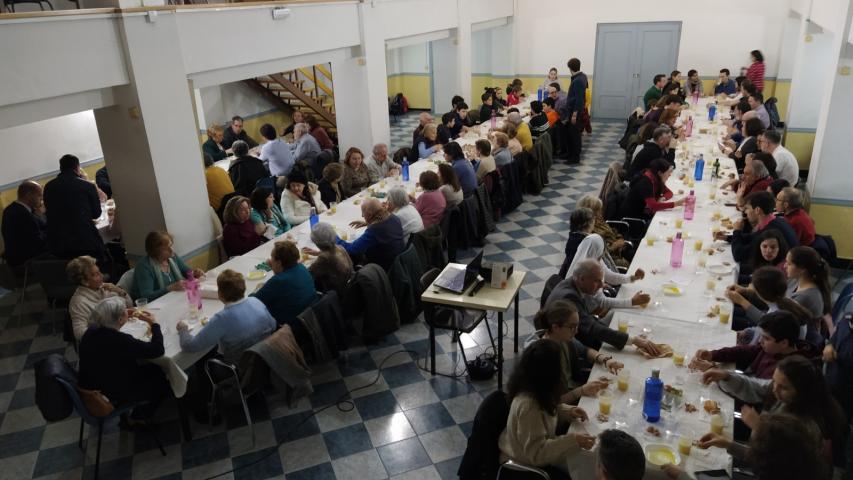 Cena del Hambre en la parroquia de Ntra. Sra. de Atocha
