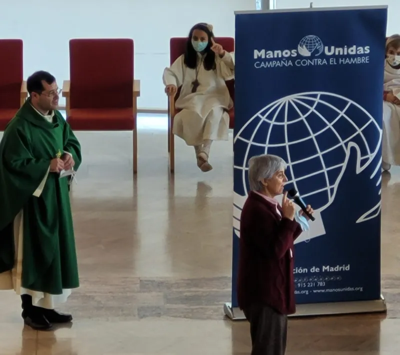Cena del Hambre 2021 en la parroquia Ntra. Sra. La Blanca de Montecarmelo de Madrid