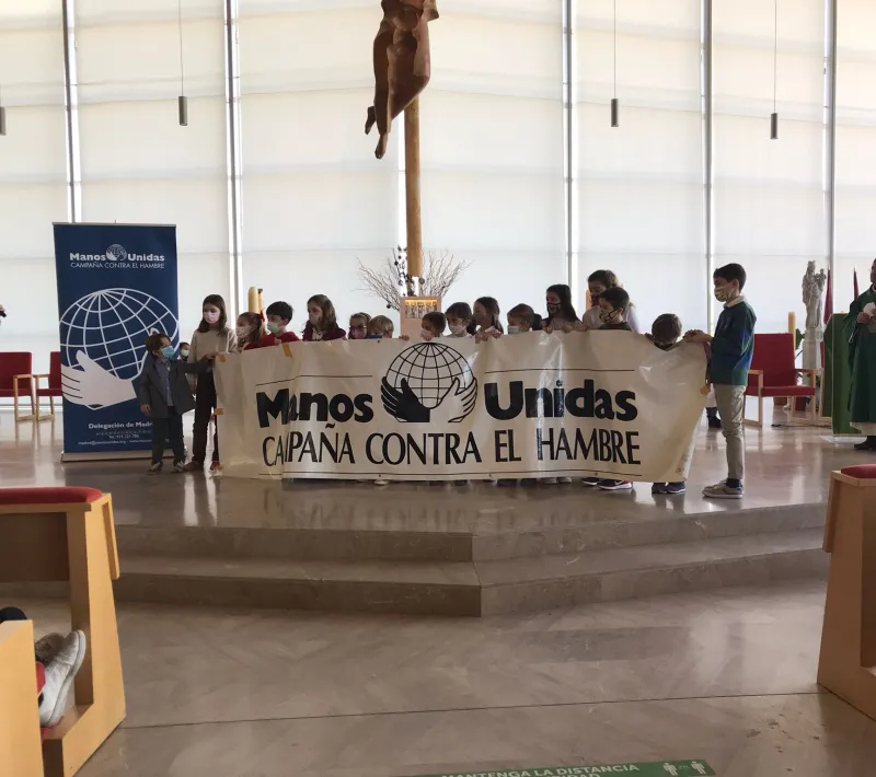 Cena del Hambre 2021 en la parroquia Ntra. Sra. La Blanca de Montecarmelo de Madrid