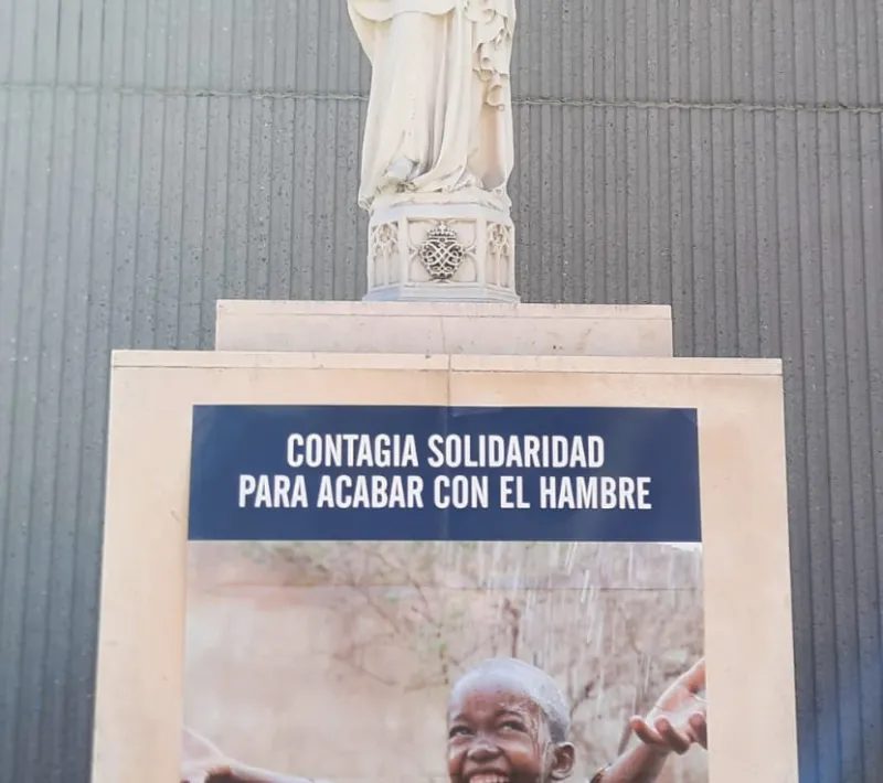 Cena del Hambre 2021 en la parroquia Ntra. Sra. La Blanca de Montecarmelo de Madrid