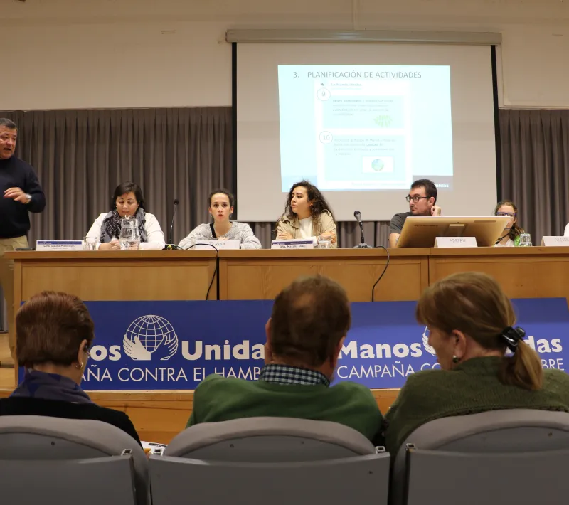 Jóvenes de Manos Unidas. Foto: Manos Unidas/Marta Isabel González