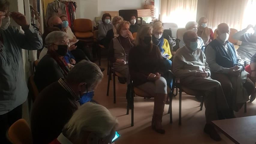 Charla de Ana Luna en Manos Unidas Madrid