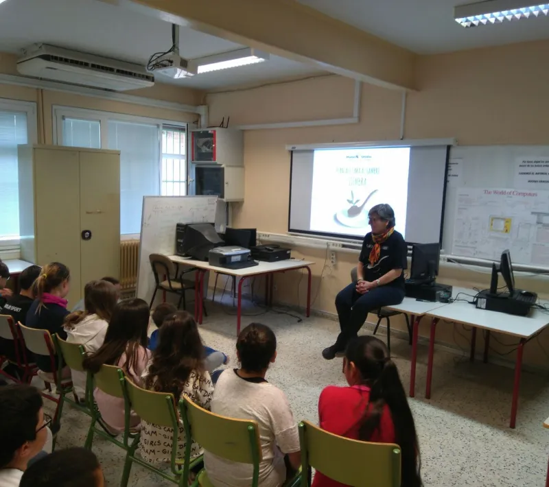 Charla de Manos Unidas Madrid en el colegio Ntra. Sra. del Remolino