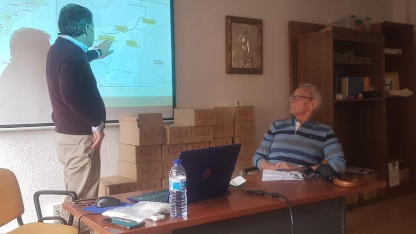 Charla sobre proyectos de Manos Unidas en La India