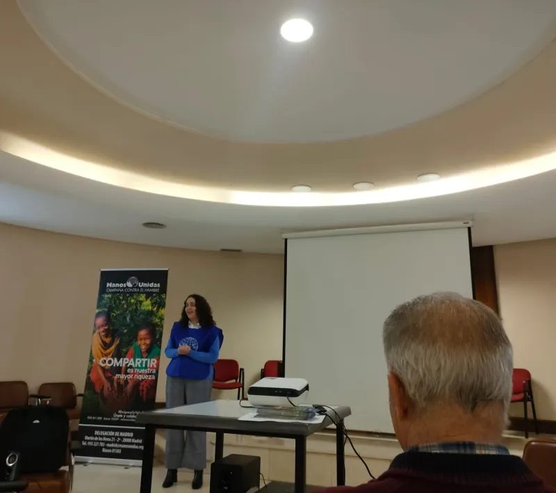 Chocolatada del grupo de jóvenes de Manos Unidas Madrid