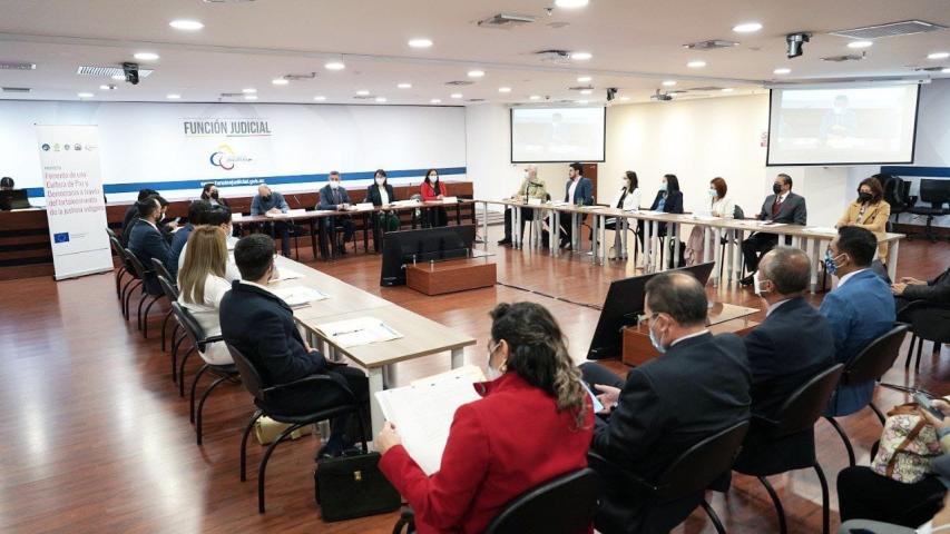 Acercando la justicia ordinaria y la indígena en Ecuador - Reuniones de trabajo