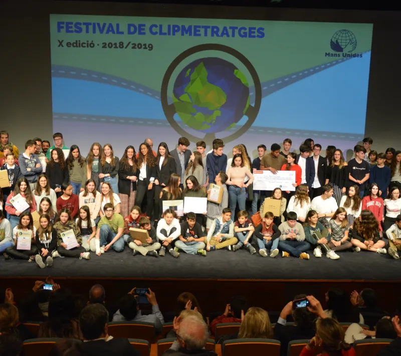 Participantes y ganadores del Concurso de Clipmetrajes autonómico