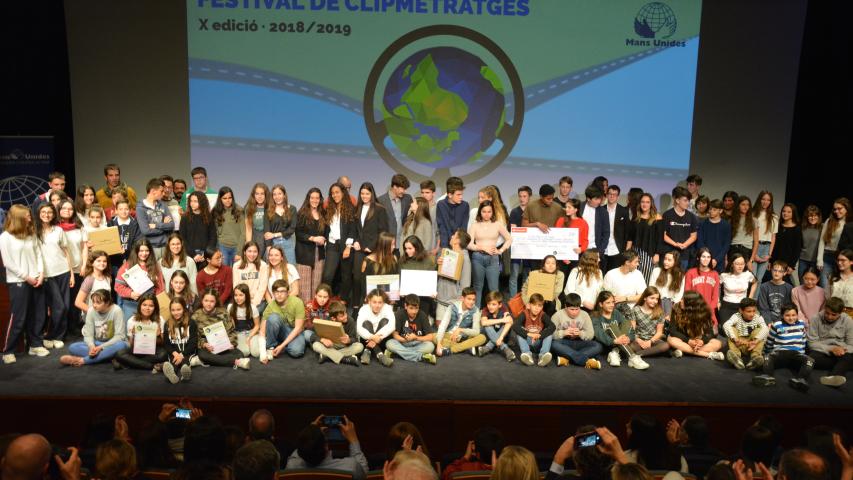 Participantes y ganadores del Concurso de Clipmetrajes autonómico