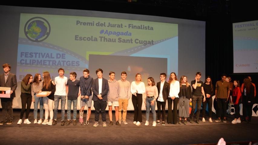 Participantes y ganadores del Concurso de Clipmetrajes autonómico