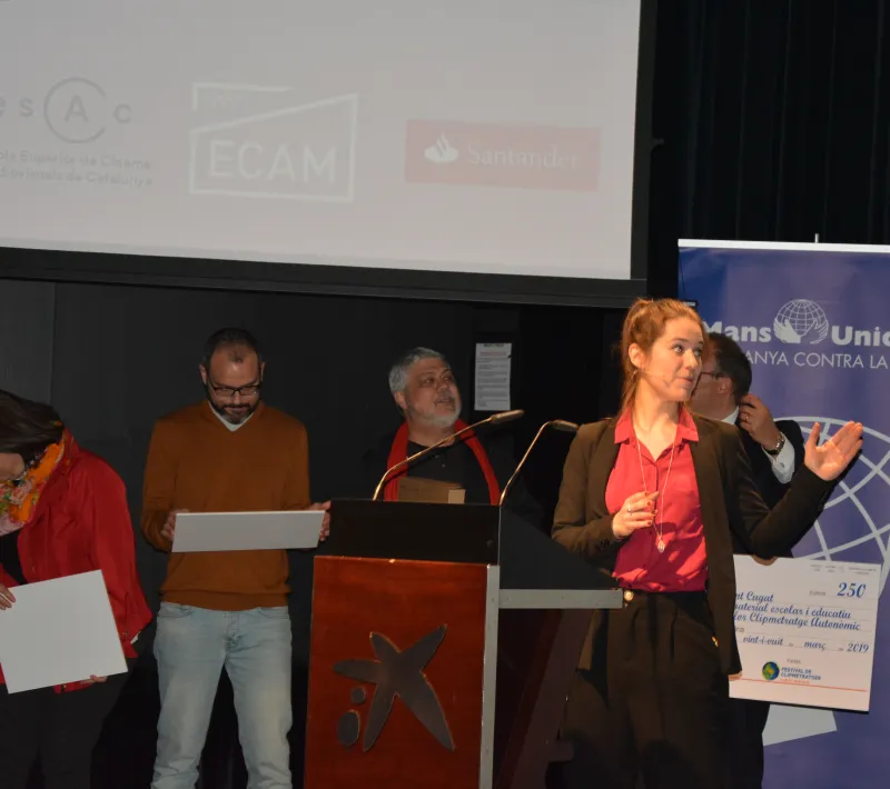 Participantes y ganadores del Concurso de Clipmetrajes autonómico