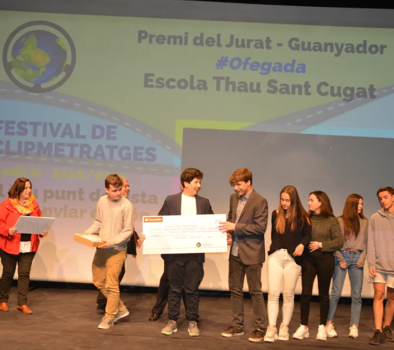 Participantes y ganadores del Concurso de Clipmetrajes autonómico