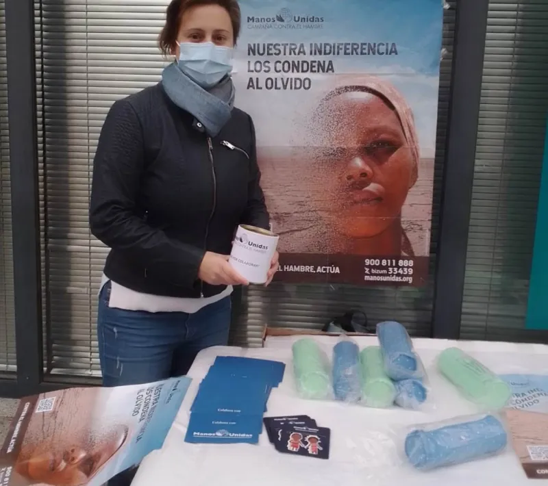 La comarcal de Benetússer ha promovido la organización de mesas petitorias en favor de Manos Unidas.