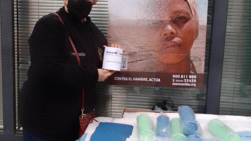 La comarcal de Benetússer ha promovido la organización de mesas petitorias en favor de Manos Unidas.