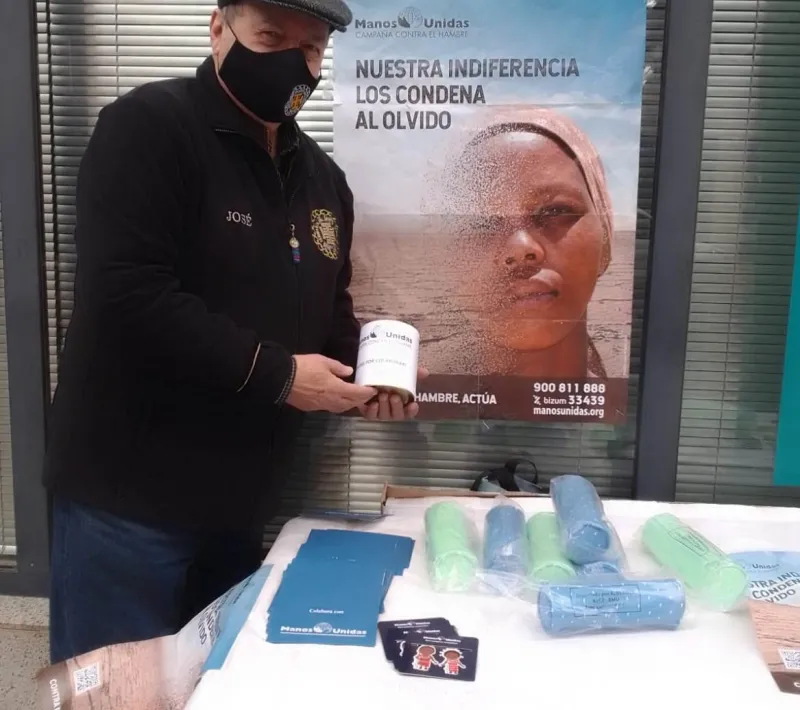 La comarcal de Benetússer ha promovido la organización de mesas petitorias en favor de Manos Unidas.