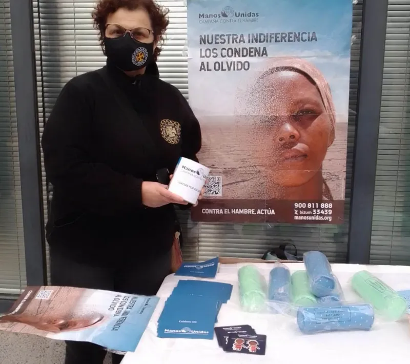 La comarcal de Benetússer ha promovido la organización de mesas petitorias en favor de Manos Unidas.