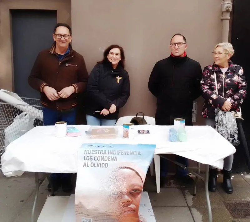 La comarcal de Benetússer ha promovido la organización de mesas petitorias en favor de Manos Unidas.