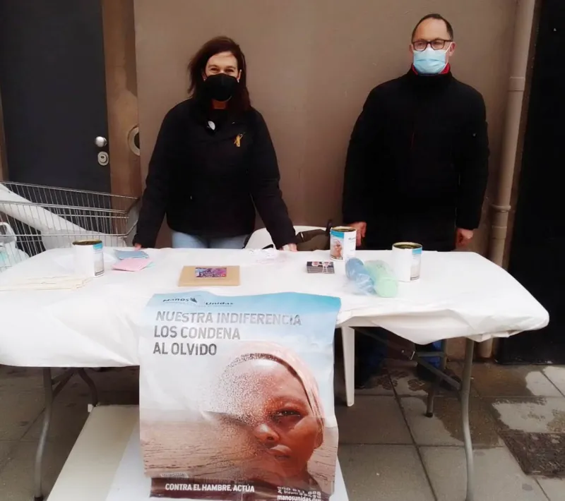 La comarcal de Benetússer ha promovido la organización de mesas petitorias en favor de Manos Unidas.
