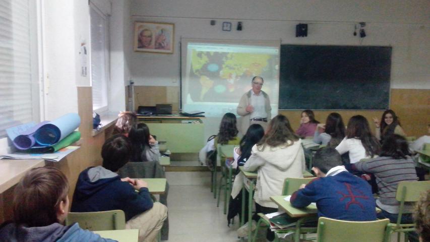 colegio claret charla de manos unidas1
